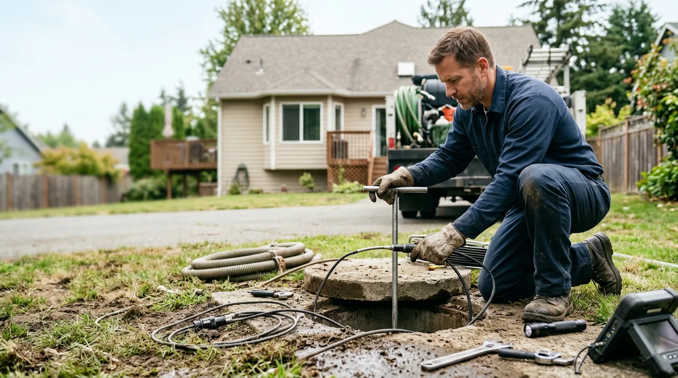 Septic Tank Pumping in Lanse, MI